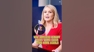 Why Karoline Leavitt Looks Years Older Than Rama Dewajee?#shorts #celebrity #karolineleavitt #usa