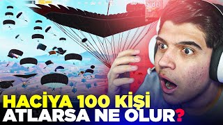 MİRAMARDA HACİYA 100 KİŞİ ATLARSA NE OLUR?? | PUBG Mobile