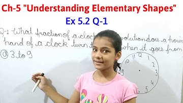 Ch-5 "Understanding Elementary Shapes" Ex 5.2 Q-1