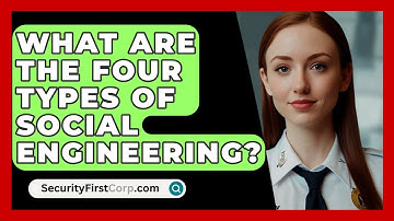 What Are The Four Types Of Social Engineering? - SecurityFirstCorp.com