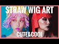 STRAW hair art challenge