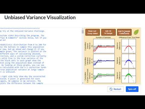 დისპერსიაში რატომ ვყოფთ n - 1-ზე