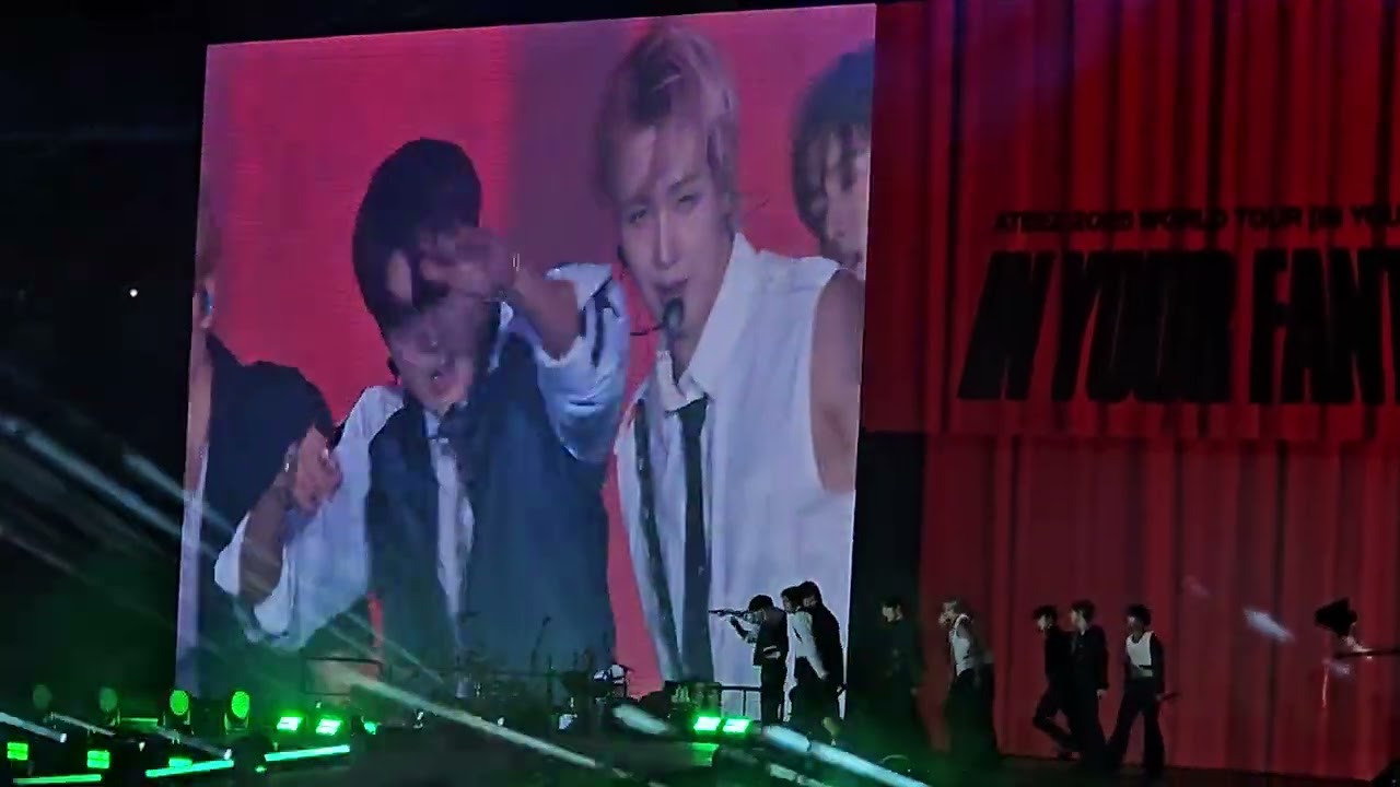 250808 ATEEZ Tour in LA D2 - XIKERS Opening Stage 