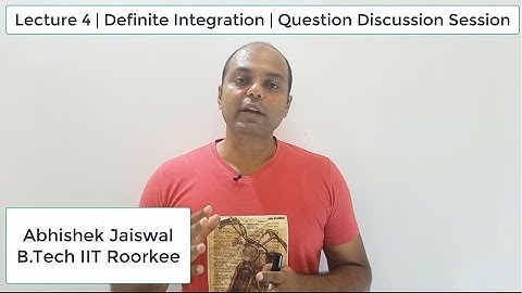 Lecture 4 | Definite Integration | Class 12th | 🔥Question Discussion Session | By Abhishek Jaiswal