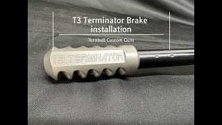 Threading your rifle barrel T3 Terminator installation