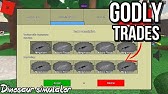 Roblox Dinosaur Simulator Trading Nice Trades Youtube - roblox dino sim trade values