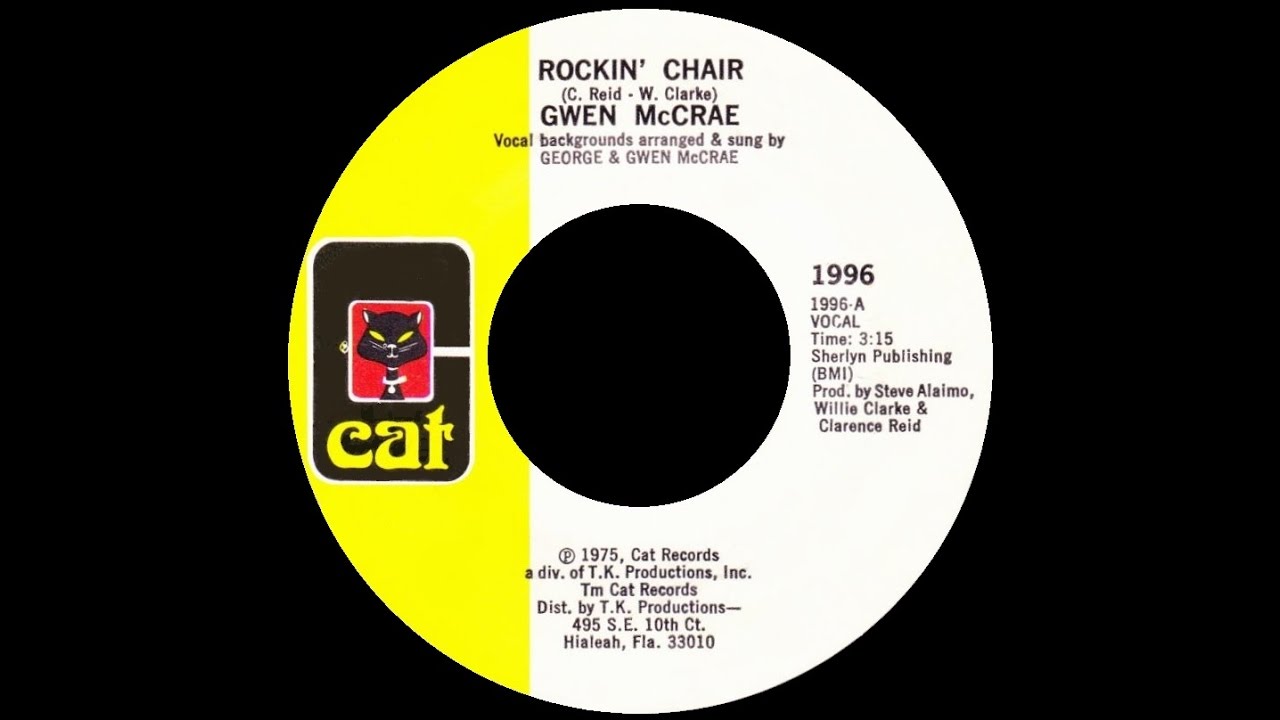 1975 Gwen Mccrae Rockin Chair Youtube