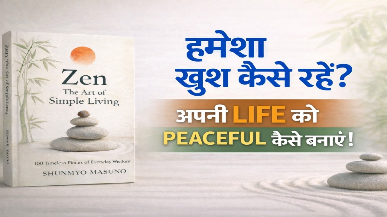How to Stay Happy Always? | Zen: The Art of Simple Living by Shunmyo Masuno |Audiobook Summary Hindi
