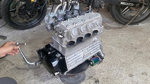 I completely converted the regular engine to 4 cylinders from scrap in  2022