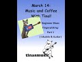 March 14 Facebook Livestream Beginners Blues Fingerpicking Part 1