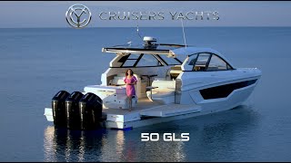 Boat Walkthrough Tour | Cruisers Yachts 50 GLS Outboard