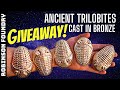 How to cast bronze TRILOBITES │Metal casting at home │ Giveaway! #RobinsonFoundry