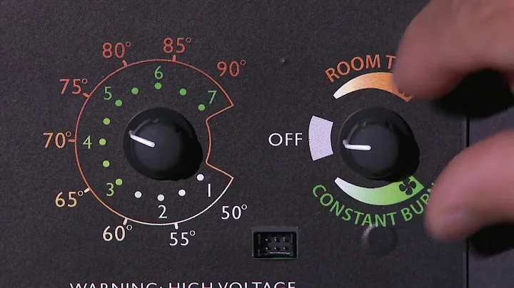 Harman® P-Series Pellet Stove Controls Video