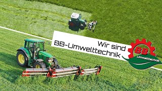 BB Umwelttechnik | Technik für nachhaltige Landwirtschaft | Doppelmessermähwerke und Kammschwader