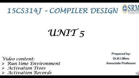Runtime Environment - Source language issues