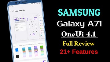 Samsung A71 OneUi 4.1 Android 12L After Update Full Review New Features