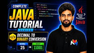 Decimal To Binary Conversion In Java Explained Step-by-Step | Master In Looping in Java