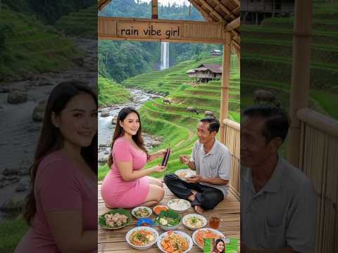 Heavy Rain In Bamboo Hut For Deep Sleep Tropical Rain Sounds Rain Asmrrain Village