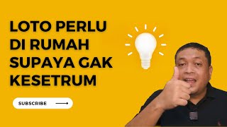 ISOLASI ENERGI, Lock Out & Tag Out di Rumah itu Penting #loto
