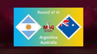 Argentina VS Australia | Prediction Match | FIFA World Cup Qatar 2022™ | FIFA 23