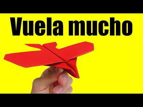 COMO HACER UN AVIÓN DE PAPEL QUE VUELE MUCHO (PAPIROFLEXI FÁCIL)