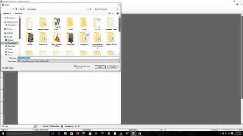 Creating PDF files using LibreOffice (How to create PDF files?)