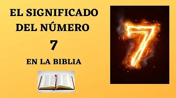 ¿Por qué el 7 es el número favorito de Dios?