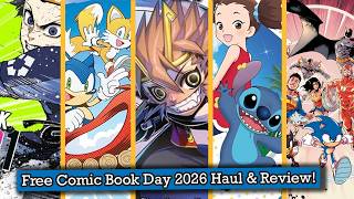 Free Comic Book Day 2026 Haul &amp; Review!