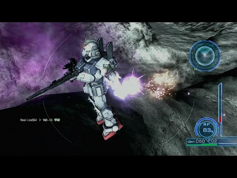 [PS3ガンダム戦記] #23 陸戦型ガンダム -宇宙戦対応型- (月山岳地帯掃討任務：HELL)