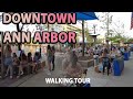 Walking In Downtown Ann Arbor 4k 