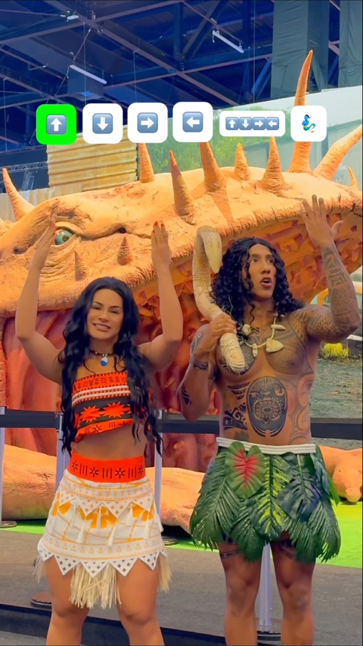 Quase fomos engolidos! ? @ApolloSant #moana #maui