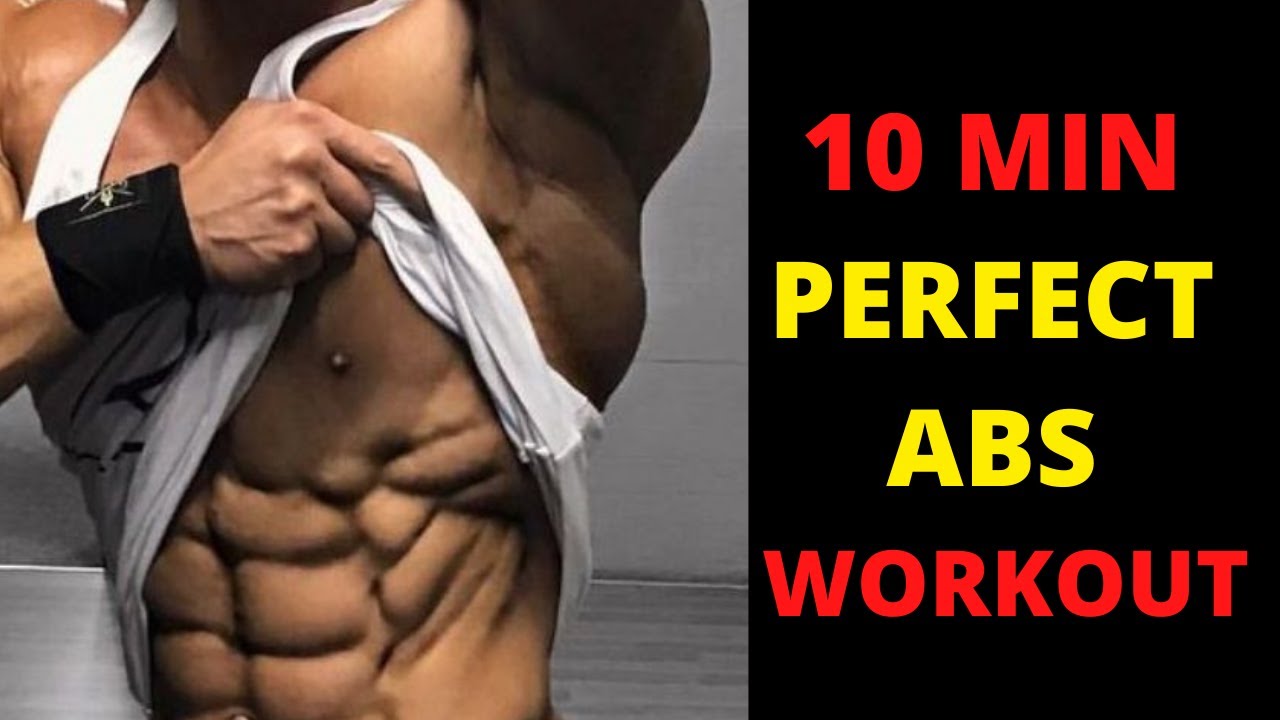 10 MIN PERFECT ABS WORKOUT NO EQUIPMENT BODYWEIGHT WORKOUT! Summer ...