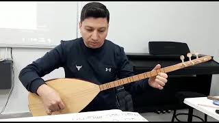 Dam başında sarı çiçek-Bağlama Eğitim