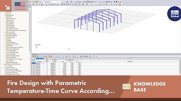 KB 001613 | Fire Design with Parametric Temperature-Time Curve According to DIN EN 1991-1-2