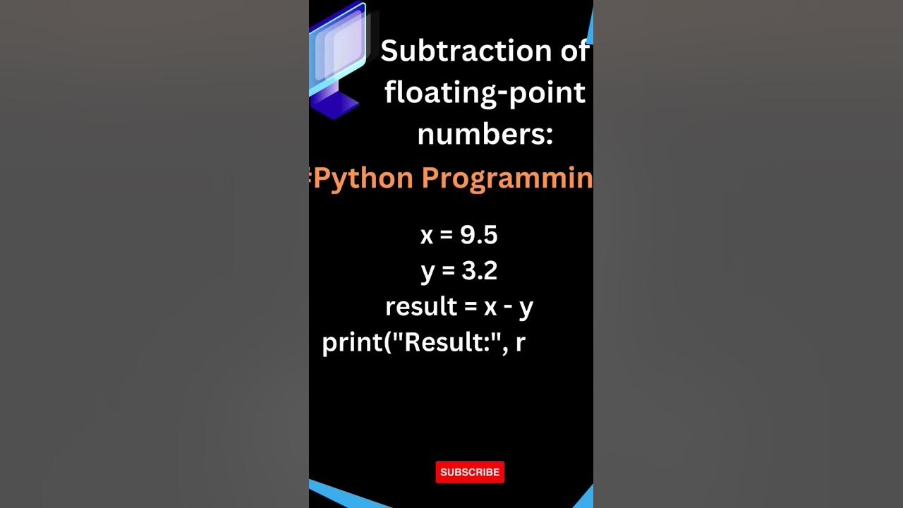 Addition of two Floating-Points Numbers of Python Programming ... image.