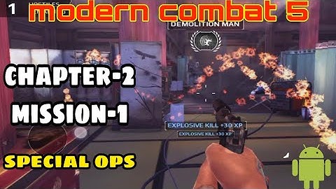 Special ops chapter-2 mission-1 || Modern combat 5 ||