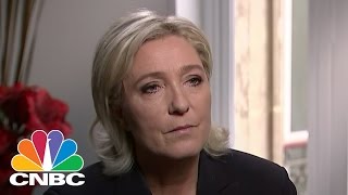 Marine Le Pen: Very Happy With Election Of Donald Trump | Squawk Box | CNBC