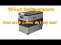 How Much Power Does a 12 Volt Refrigerator Use?