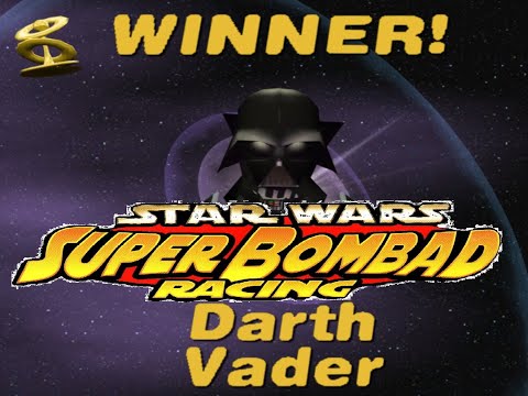 Star Wars: Super Bombad Racing (PS2) Darth Vader Galaxy Mirror Circuit