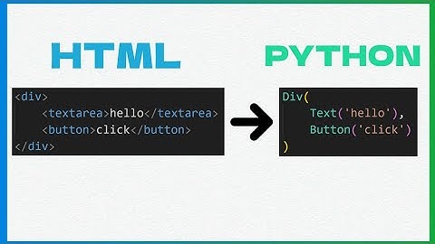 HTML-like simplicity for Python DESKTOP GUIs is here!