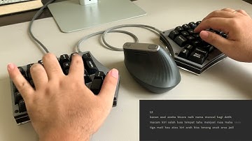 Redox Keyboard Typing Test #2 (Gateron Yellow)