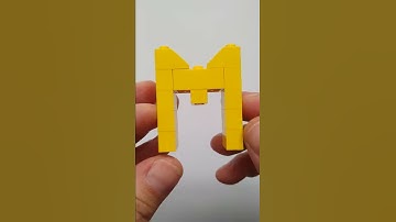 M Ⓜ / Alphabet / LEGO / 10662 / Build & Rebuild / Building Instructions / How To Build / Bricks
