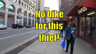 Attempted Citibike Theft Gets Thwarted