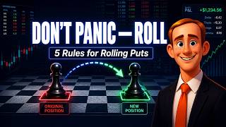 What to Do When Your Cash Secured Put Goes Against You (Roll It)