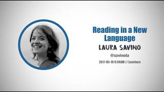Full Laura Savino - Reading in a New Language - NewCrafts 2017 News