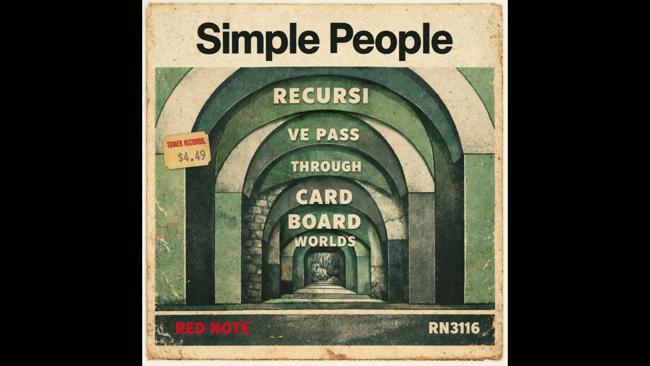 Recursive Pass Through Cardboard Worlds – Red Note Jazz