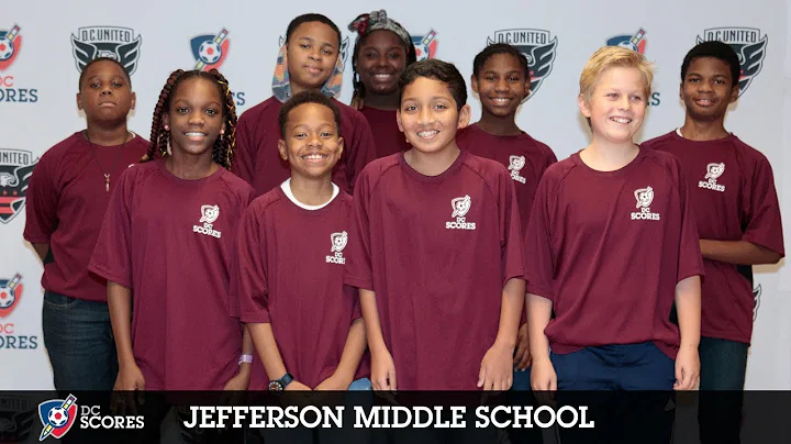 Jefferson Middle School performs at the 2018 Middle School Poetry Slam