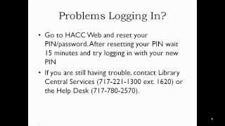 Off-Campus Access to Databases