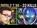 Arc Warden Gameplay Miracle with 22 Kills and Butterfly - Dota 2 7.36