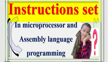 Instruction set in Microprocessor and Assembly programming language በአማረኛ part 1